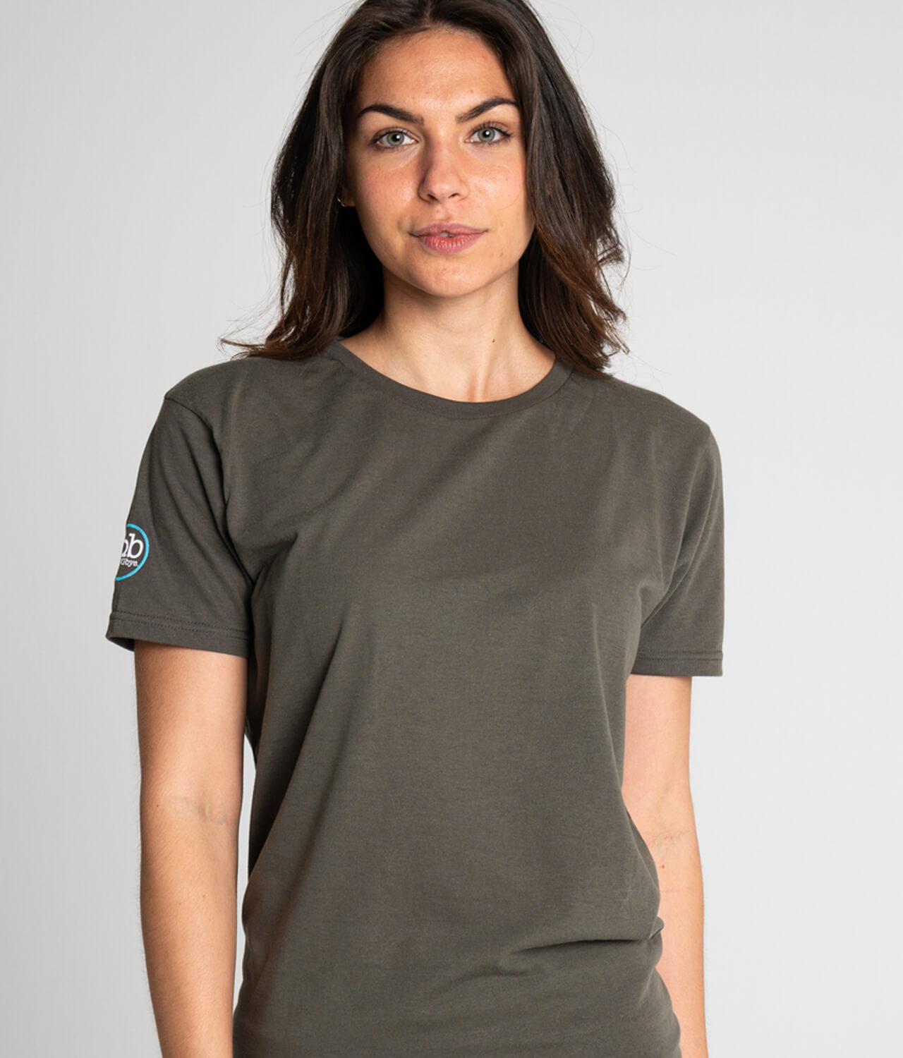 Camiseta antimosquitos algodón mujer caqui 1