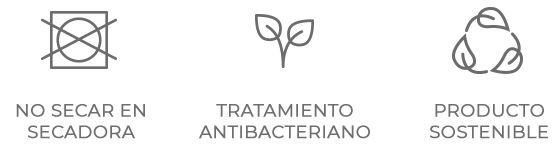 No secadora - Antibacteriano - Sostenible
