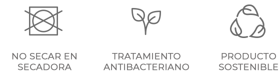 No secadora - Antibacteriano - Sostenible